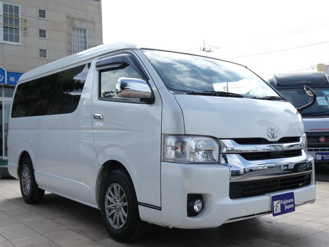 ハイエースワゴン ダイレクトカーズ ベッドキット キャンピングカー 3ナンバー ワイドミドル GL ベッドキット 2WD ガソリン 社外15インチアルミ SDナビ レンタアップ 2700cc 8人乗 リアクーラー リアヒーター キーレス LEDライト(24枚目)