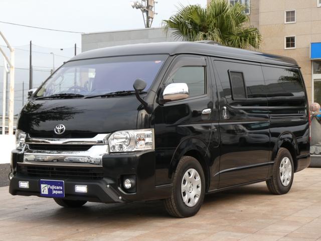 ハイエースワゴン トイファクトリー　ザラ　キャンピングカー　３ナンバー　ツインサブバッテリー　外部充電　マックスファン　エバスＦＦヒーター　フリップダウンモニター　前後コーナーセンサー　社外ショック　１０人乗車３人就寝　ガソリン２ＷＤ（33枚目）