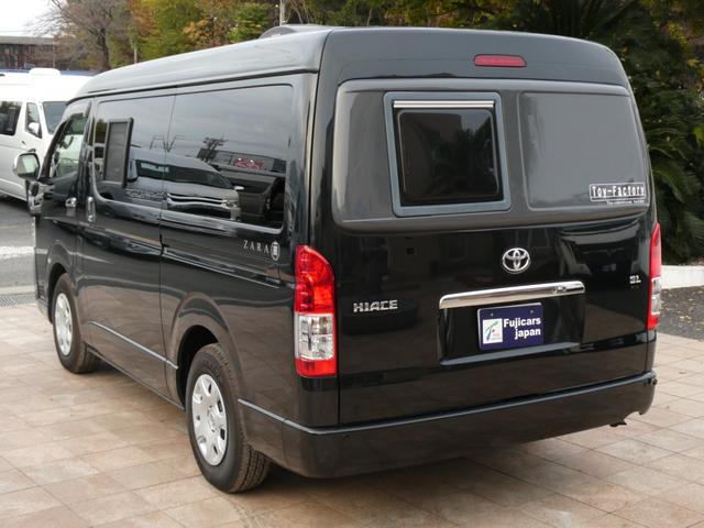 ハイエースワゴン トイファクトリー　ザラ　キャンピングカー　３ナンバー　ツインサブバッテリー　外部充電　マックスファン　エバスＦＦヒーター　フリップダウンモニター　前後コーナーセンサー　社外ショック　１０人乗車３人就寝　ガソリン２ＷＤ（34枚目）