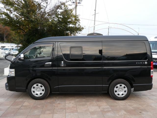 ハイエースワゴン トイファクトリー　ザラ　キャンピングカー　３ナンバー　ツインサブバッテリー　外部充電　マックスファン　エバスＦＦヒーター　フリップダウンモニター　前後コーナーセンサー　社外ショック　１０人乗車３人就寝　ガソリン２ＷＤ（35枚目）