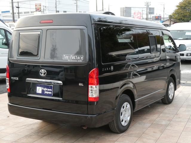 ハイエースワゴン トイファクトリー　ザラ　キャンピングカー　３ナンバー　ツインサブバッテリー　外部充電　マックスファン　エバスＦＦヒーター　フリップダウンモニター　前後コーナーセンサー　社外ショック　１０人乗車３人就寝　ガソリン２ＷＤ（36枚目）