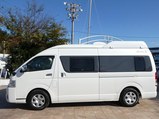 ハイエースバン トイファクトリー　アルコーバグランデ　キャンピングカー　８ナンバー　ツインサブバッテリー　家庭用エアコン　１５００Ｗインバーター　走行充電　外部充電　ソーラーパネル　マックスファン　カセットトイレ　エバスＦＦヒーター　電子レンジ　テレビ（44枚目）