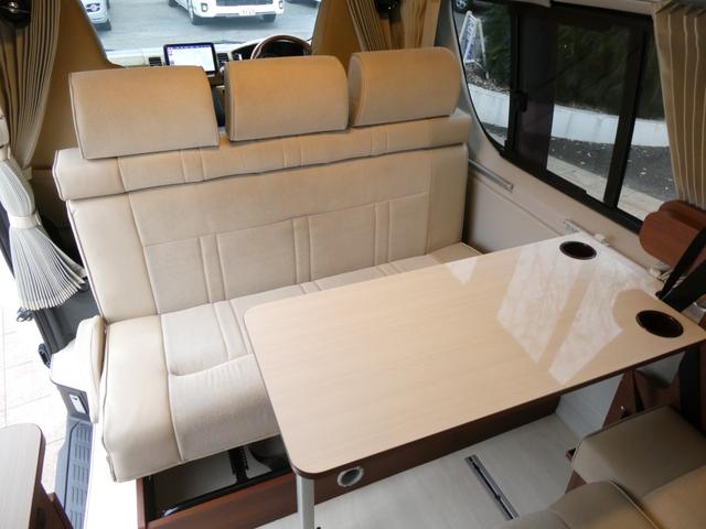 ハイエースバン ＲＶランド　ランドワゴンロゼ　キャンピングカー　８ナンバー　ツインサブバッテリー　１５００Ｗインバーター　走行充電　外部充電　シンク　フリップダウンモニター　リアクーラー　リアヒーター　ＵＩショック・スタビ　８人乗車４人就寝（65枚目）