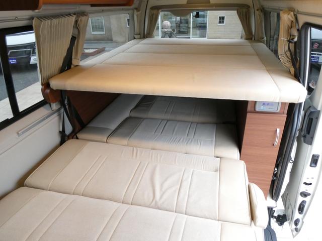 ハイエースバン ＲＶランド　ランドワゴンロゼ　キャンピングカー　８ナンバー　ツインサブバッテリー　１５００Ｗインバーター　走行充電　外部充電　シンク　フリップダウンモニター　リアクーラー　リアヒーター　ＵＩショック・スタビ　８人乗車４人就寝（73枚目）