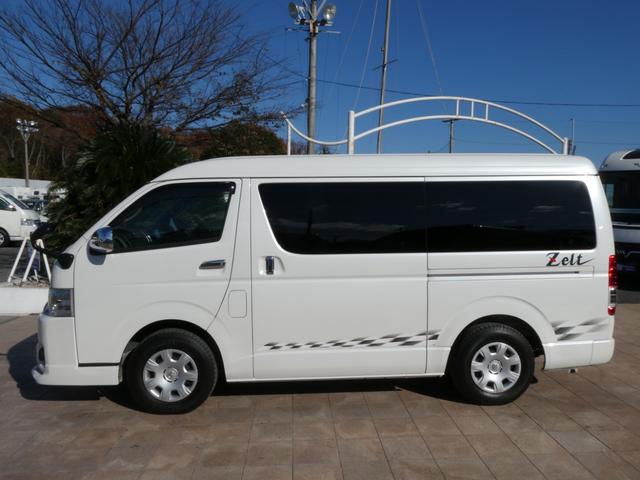 ハイエースワゴン 東和モータース ツェルトWG キャンピングカー 3ナンバー シングルサブバッテリー 走行充電 外部充電 フリップダウンモニター リアヒーター リアクーラー フロントモデリスタスポイラー 10人乗車3人就寝 メモリーナビ ETC(31枚目)
