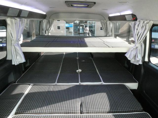 ハイエースワゴン 東和モータース ツェルトWG キャンピングカー 3ナンバー シングルサブバッテリー 走行充電 外部充電 フリップダウンモニター リアヒーター リアクーラー フロントモデリスタスポイラー 10人乗車3人就寝 メモリーナビ ETC(76枚目)