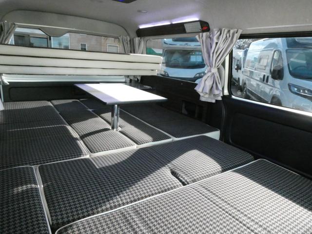 ハイエースワゴン 東和モータース ツェルトWG キャンピングカー 3ナンバー シングルサブバッテリー 走行充電 外部充電 フリップダウンモニター リアヒーター リアクーラー フロントモデリスタスポイラー 10人乗車3人就寝 メモリーナビ ETC(77枚目)