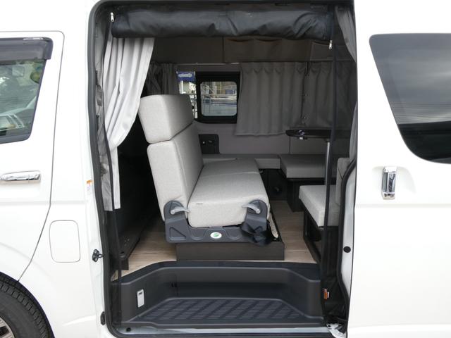 ハイエースバン ＦＯＣＳ　ディパーチャー　キャンピングカー　８ナンバー　ＦＦヒーター　ソーラーパネル　マックスファン　鉛バッテリー２個　１５００Ｗインバーター　走行充電器　外部充電器　フリップダウンモニター　リアヒーター　リアクーラー（32枚目）