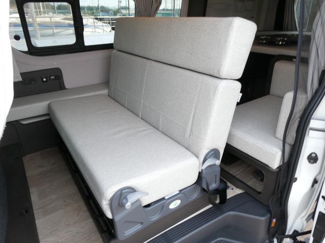 ハイエースバン ＦＯＣＳ　ディパーチャー　キャンピングカー　８ナンバー　ＦＦヒーター　ソーラーパネル　マックスファン　鉛バッテリー２個　１５００Ｗインバーター　走行充電器　外部充電器　フリップダウンモニター　リアヒーター　リアクーラー（34枚目）