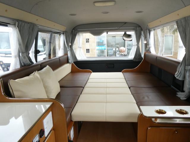 ハイエースワゴン かーいんてりあ高橋　リラックスワゴンタイプ１　キャンピングカー　８ナンバー　ＦＦヒーター　ＤＣ冷蔵庫　３５０Ｗインバーター　鉛バッテリー２個　走行充電　外部充電　シンク　テレビ　リアクーラー　リアヒーター　前後ドライブレコーダー　ワンオーナー（27枚目）