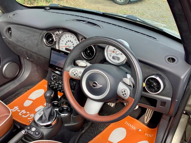 ＭＩＮＩ クーパーＳ　コンバーチブル　サイドウォーク　車検８／３　ＡＴ（11枚目）