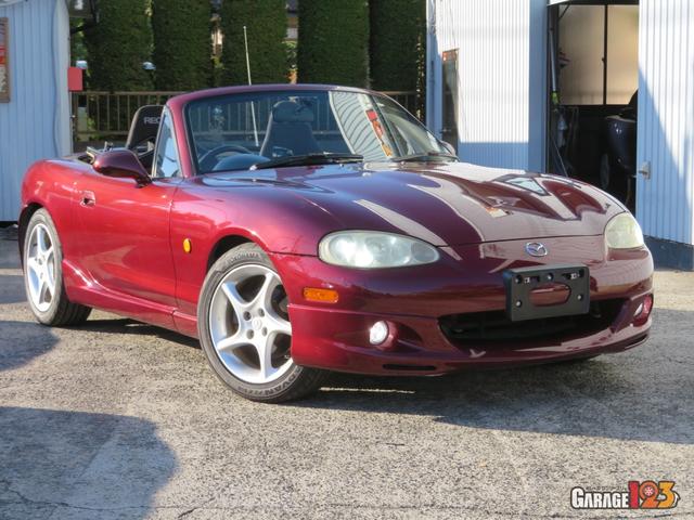 ロードスター ＲＳ　タイベル交換済　マツスピフロントエアダム　テイン車高調　タンクロス幌（3枚目）