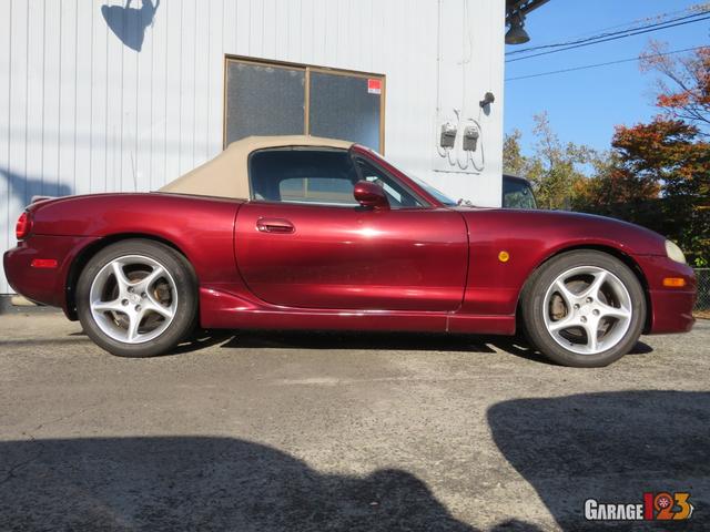 ロードスター ＲＳ　タイベル交換済　マツスピフロントエアダム　テイン車高調　タンクロス幌（4枚目）