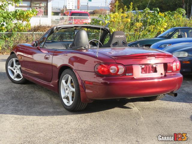 ロードスター ＲＳ　タイベル交換済　マツスピフロントエアダム　テイン車高調　タンクロス幌（6枚目）