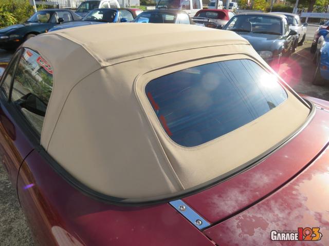 ロードスター ＲＳ　タイベル交換済　マツスピフロントエアダム　テイン車高調　タンクロス幌（8枚目）