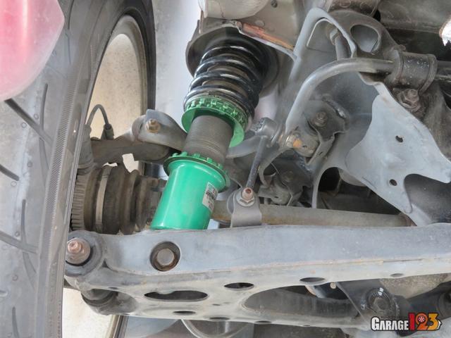 ロードスター ＲＳ　タイベル交換済　マツスピフロントエアダム　テイン車高調　タンクロス幌（18枚目）