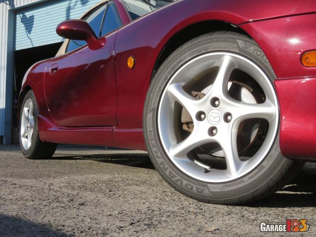 ロードスター ＲＳ　タイベル交換済　マツスピフロントエアダム　テイン車高調　タンクロス幌（20枚目）