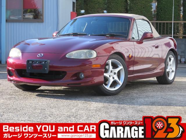 ロードスター ＲＳ　タイベル交換済　マツスピフロントエアダム　テイン車高調　タンクロス幌（27枚目）