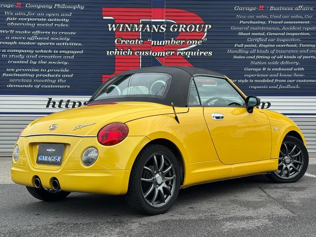 コペン アクティブトップ　直列４気筒ＤＯＨＣ１６バルブ　ＤＣＥＮＩＴ１５インチＡＷ　純正モモステ　純正マフラー　Ｃａｒｒｏｚｚｅｒｉａオーディオ　シートヒーター（2枚目）