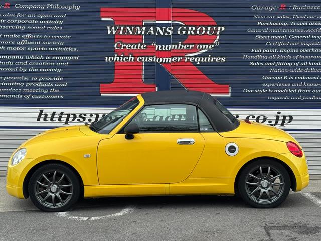 コペン アクティブトップ　直列４気筒ＤＯＨＣ１６バルブ　ＤＣＥＮＩＴ１５インチＡＷ　純正モモステ　純正マフラー　Ｃａｒｒｏｚｚｅｒｉａオーディオ　シートヒーター（7枚目）