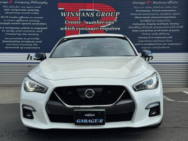 スカイライン ４００Ｒ　３リッター　Ｖ６ツインターボエンジン　ＡＤＶＡＮ　Ｒａｃｉｎｇ　ＧＴ　１９インチＡＷ　ＨＫＳスポーツマフラー　ＢＯＳＥサウンドシステム　純正サスペンション　ＥＴＣ　ドラレコ（6枚目）