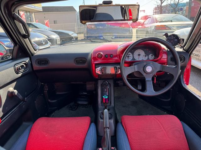 ＡＺ－１ ベースグレード　社外マフラー　ＷＯＲＫ製　ＶＳ１５ＡＷ　ＮＡＶＩＣ製車高調　純正リアウイングＡＵＴＯ　ＧＡＵＧＥ製　追加メーター　スズキスポーツＬＳＤ　水冷直列３気筒ＤＯＨＣ１２バルブＩＣターボ（18枚目）