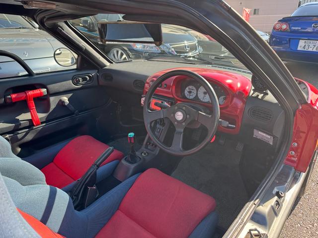 ＡＺ－１ ベースグレード　社外マフラー　ＷＯＲＫ製　ＶＳ１５ＡＷ　ＮＡＶＩＣ製車高調　純正リアウイングＡＵＴＯ　ＧＡＵＧＥ製　追加メーター　スズキスポーツＬＳＤ　水冷直列３気筒ＤＯＨＣ１２バルブＩＣターボ（19枚目）