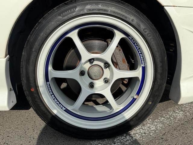 シルビア スペックＲ　柿本改マフラー　ＡＤＶＡＮ１７インチＡＷ　社外車高調　Ａｕｔｏ　Ｇａｕｇｅ　追加メーター　ＢＬＩＴＺ　追加メーター・ブーストコントローラー　ｍｏｍｏ製ステアリング　ＢＲＩＤＥシート　ＨＫＳエアクリ（41枚目）