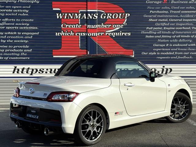 コペン GR スポーツ HKSマフラー 純正BBS16インチAW 純正RECAROセミバケットシート 純正MOMOステアリング ダイハツ純正ナビ ETC シートヒーター(2枚目)