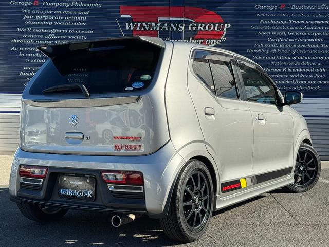 アルトワークス ベースグレード　ＫＣテクニカチューニングＥＣＵ（ハイオク仕様）　ＫＣテクニカエアクリーナー　ＫＣテクニカマフラー　ＫＣストリート車高調　強化クラッチ　強化ロアアーム　ロアアームバー　ＲＳスポイラー（8枚目）