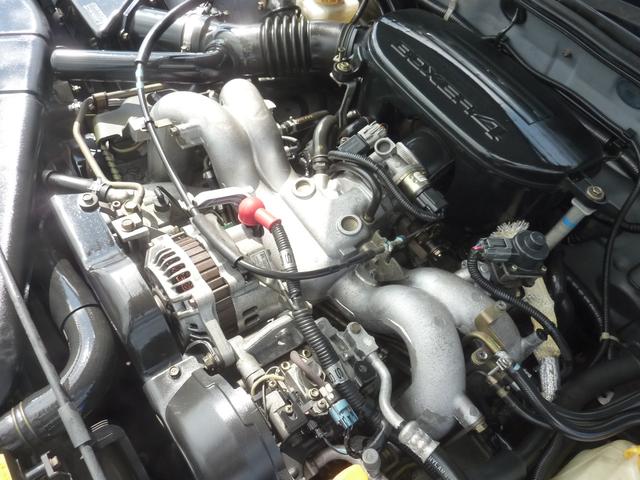 レガシィＢ４ ＲＳ　禁煙車　５速ＭＴ　アプライドＤ型　ＡＷＤ　純正流用ＨＤＤストラーダ　フルセグ　ＢＬＵＥＴＯＯＴＨ　バックカメラ　ＥＴＣ　ＥＪ２０　ｂｏｘｅｒ　純正１７インチアルミ　実走行６３，７４５ｋｍ（37枚目）