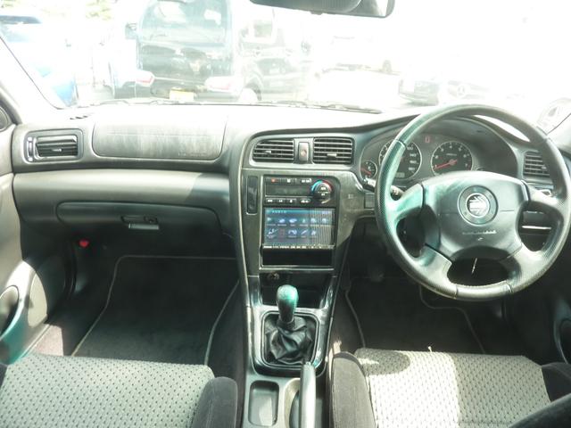 レガシィＢ４ ＲＳ　禁煙車　５速ＭＴ　アプライドＤ型　ＡＷＤ　純正流用ＨＤＤストラーダ　フルセグ　ＢＬＵＥＴＯＯＴＨ　バックカメラ　ＥＴＣ　ＥＪ２０　ｂｏｘｅｒ　純正１７インチアルミ　実走行６３，７４５ｋｍ（40枚目）
