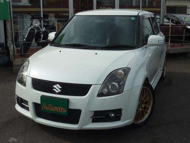 スイフト スポーツ Sリミテッド 5速MT 禁煙車 後期2型 車高調 マフラー エアクリ 純正レカロ ディスプレイオーディオ CARPLAY BLUETOOTH バックカメラ ハーフレザー 17インチアルミ スマートキー 1年保証付(5枚目)