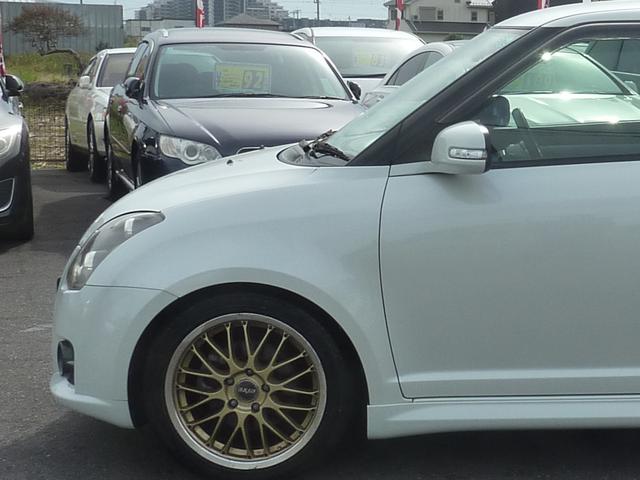 スイフト スポーツ Sリミテッド 5速MT 禁煙車 後期2型 車高調 マフラー エアクリ 純正レカロ ディスプレイオーディオ CARPLAY BLUETOOTH バックカメラ ハーフレザー 17インチアルミ スマートキー 1年保証付(36枚目)