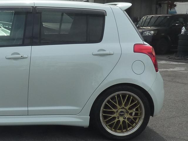 スイフト スポーツ Sリミテッド 5速MT 禁煙車 後期2型 車高調 マフラー エアクリ 純正レカロ ディスプレイオーディオ CARPLAY BLUETOOTH バックカメラ ハーフレザー 17インチアルミ スマートキー 1年保証付(37枚目)
