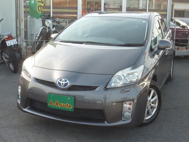 プリウス Ｓ　ＬＥＤエディション　ＨＶバッテリー測定検査済み　ドラレコ　ＢＬＵＥＴＯＯＴＨ　バックカメラ　ＥＴＣ　フルセグ　新品黒革調シートカバー＆ハンドルカバー　ＬＥＤヘッドライト　スマートキー×２　１５ＡＷ　実走行５８，２３２ｋｍ（5枚目）