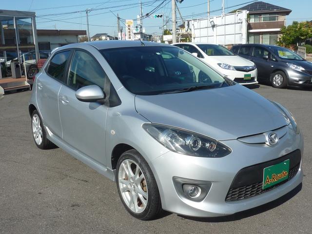 デミオ スポルト 禁煙車 5速MT クラリオンSDナビ フルセグ BLUETOOTH ETC キーレス HID フォグ ノーマル車両 実走行59,067km 1年保証(16枚目)