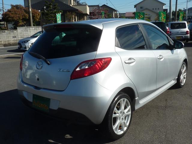 デミオ スポルト 禁煙車 5速MT クラリオンSDナビ フルセグ BLUETOOTH ETC キーレス HID フォグ ノーマル車両 実走行59,067km 1年保証(17枚目)