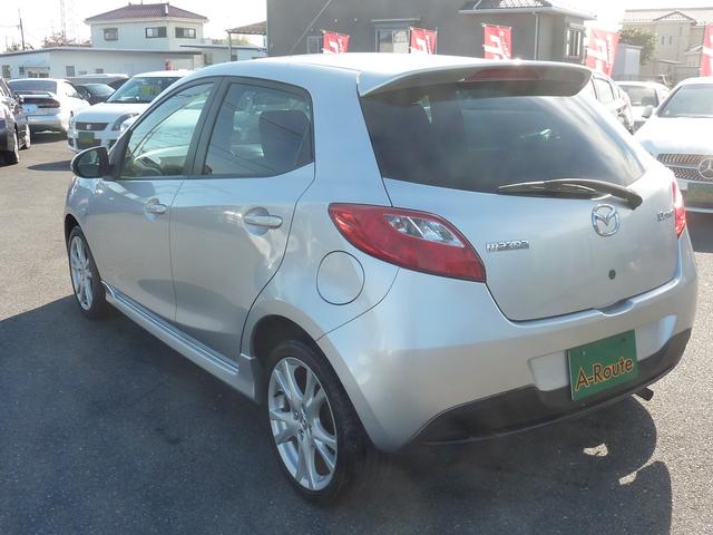 デミオ スポルト 禁煙車 5速MT クラリオンSDナビ フルセグ BLUETOOTH ETC キーレス HID フォグ ノーマル車両 実走行59,067km 1年保証(19枚目)