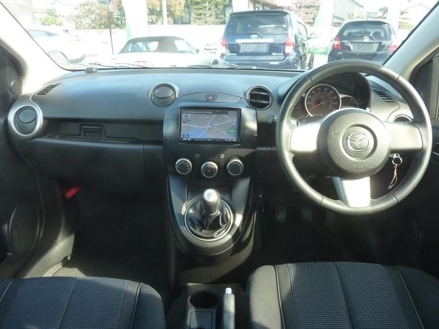 デミオ スポルト 禁煙車 5速MT クラリオンSDナビ フルセグ BLUETOOTH ETC キーレス HID フォグ ノーマル車両 実走行59,067km 1年保証(38枚目)