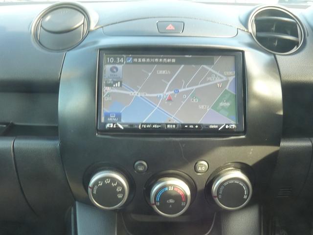 デミオ スポルト 禁煙車 5速MT クラリオンSDナビ フルセグ BLUETOOTH ETC キーレス HID フォグ ノーマル車両 実走行59,067km 1年保証(41枚目)