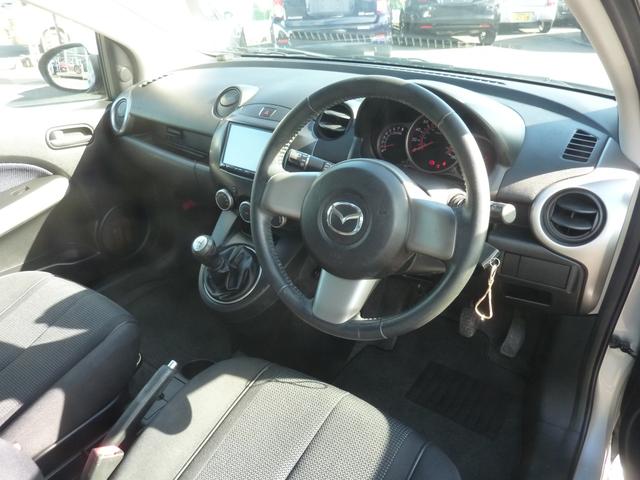 デミオ スポルト 禁煙車 5速MT クラリオンSDナビ フルセグ BLUETOOTH ETC キーレス HID フォグ ノーマル車両 実走行59,067km 1年保証(58枚目)