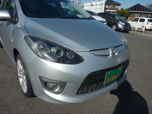 デミオ スポルト 禁煙車 5速MT クラリオンSDナビ フルセグ BLUETOOTH ETC キーレス HID フォグ ノーマル車両 実走行59,067km 1年保証(74枚目)