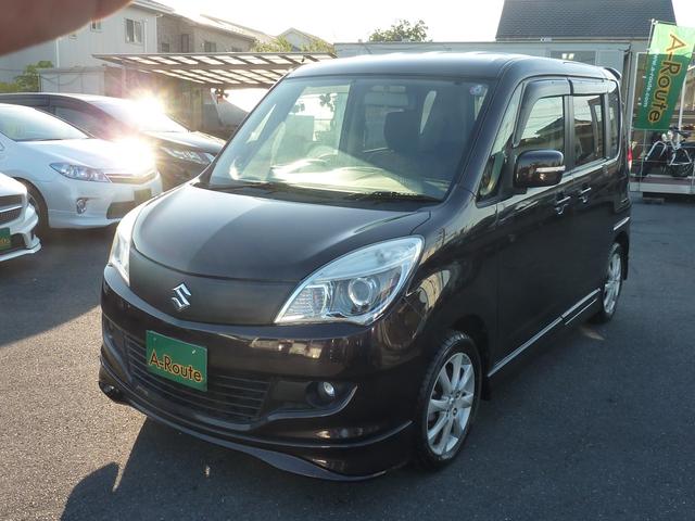 ソリオ Ｓ　禁煙ワンオーナー　アプライド２型　純正フルエアロ　両側パワースライドドア　スマートキー　バックカメラ　ワンセグ　カロッツェリアＳＤナビ　純正１５インチアルミ　ＨＩＤ　実走行１６，７６２ｋｍ（14枚目）