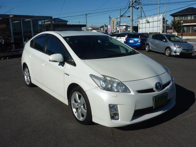 プリウス Gツーリングセレクション 禁煙ワンオーナー HVバッテリー測定検査済み BLUETOOTH バックカメラ フルセグ 純正ナビ スマートキー×2 点検記録簿 革巻ステア クルコン ETC 実走行29,228km(17枚目)