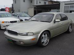 陸送ご希望の場合はご相談下さい。バットフェイス加工ボンネット　Dampers　ベージュ革シート　実走行６４，９９６ｋｍ　１９インチアルミ　タイミングベルト交換済み　ウッドパネル＆ウッドＭＯＭＯステ 2