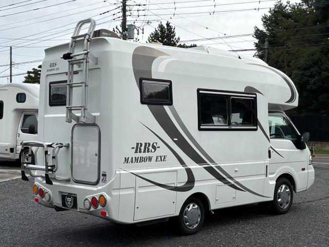 ボンゴトラック ロータスRV マンボウEXE トリプルサブ インバーター1500W ソーラー 発電機 FFヒーター エアコン マルチルーム(4枚目)