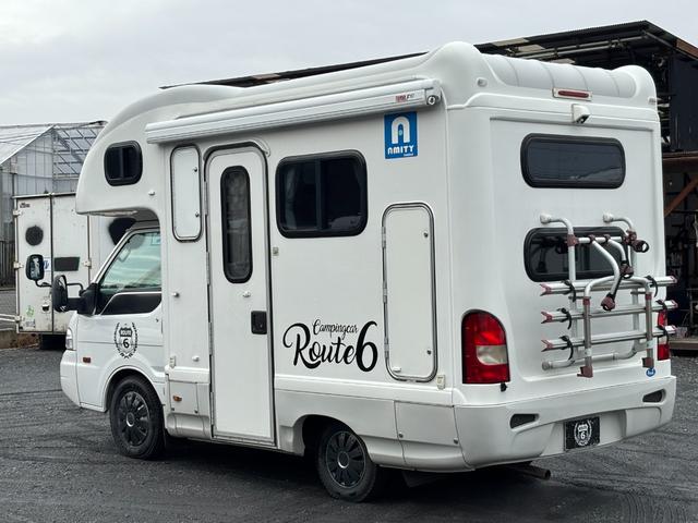 ボンゴトラック 　キャンピング　ＡｔｏＺ　アミティ　レンタアップ　ツインサブ　ウィンドエアコン　ＦＦヒーター　ソーラー　インバーター　オーニング　電子レンジ　テレビ（4枚目）