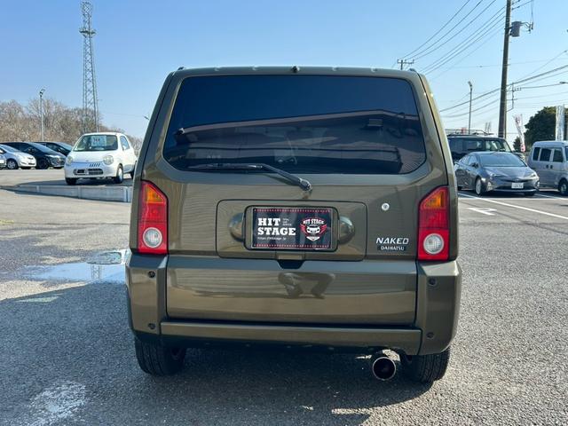 ネイキッド ターボＧ　リミテッド　車検２年付　ターボ車　レカロシート　フジツボマフラー　　　　ＥＴＣ　ダウンサス（26枚目）