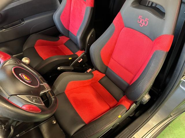 アバルト５９５ コンペティツィオーネ　５ＭＴ　１８０ＰＳ　純正ＣＤチューナー　サベルトシート　バイキセノン　エッセエッセキット　ブレンボ赤キャリパー　１７ＡＷ　ＴＦＴメーター　レコードモンツァ　Ｘカーリンク　ドラレコ　ＥＴＣ　記録簿（36枚目）